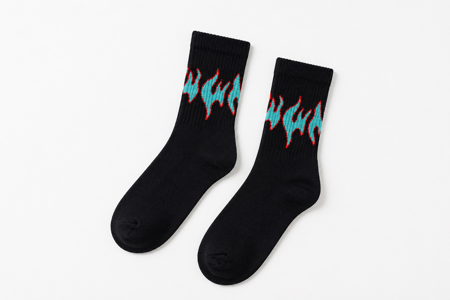 CHAUSSETTE HIP HOP FLAMME