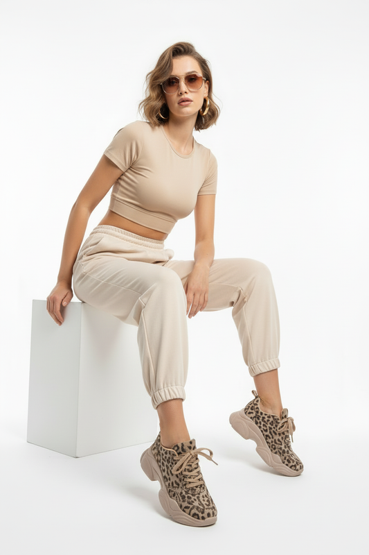 WILD SHOES Abricot – Jogging large