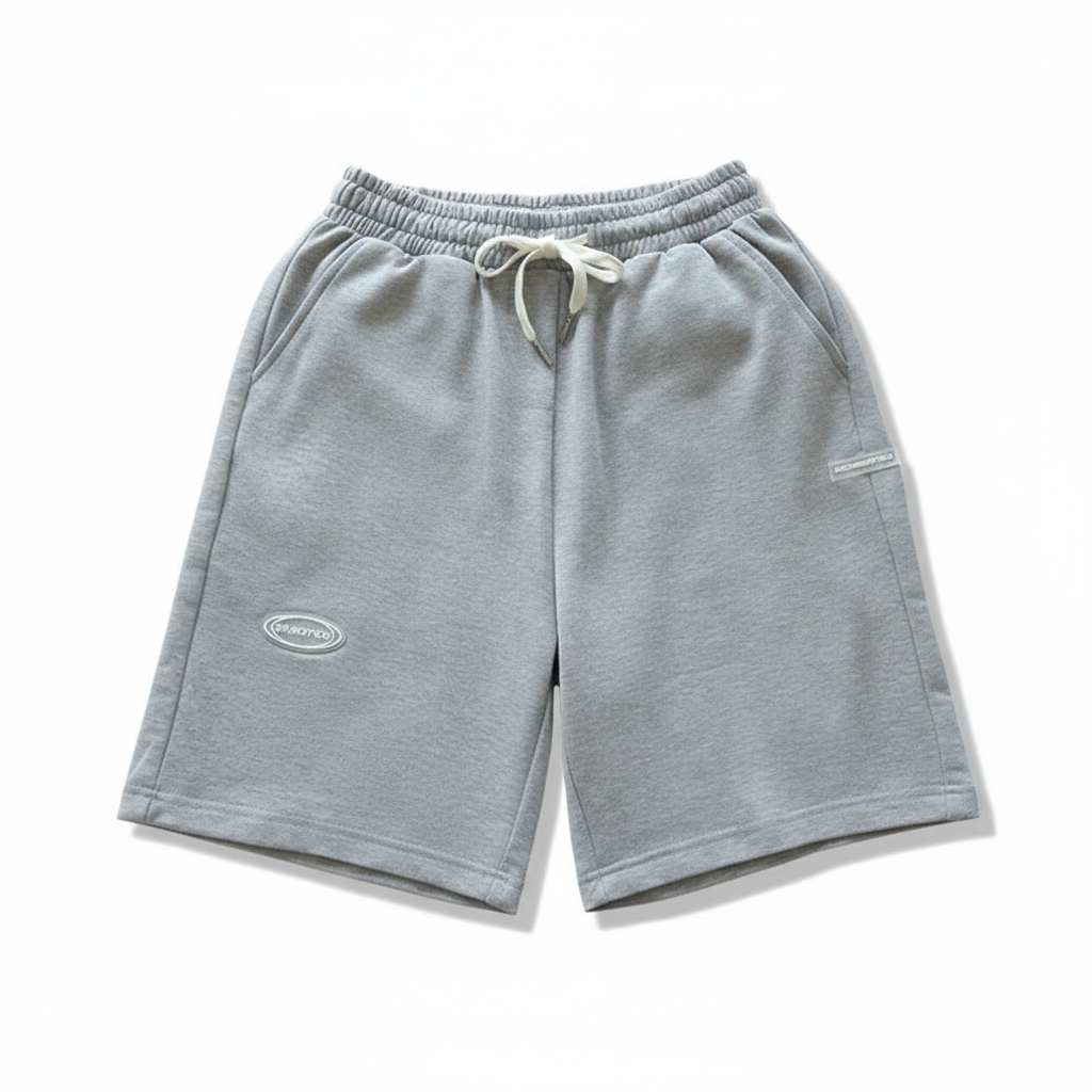 Zoom short gris