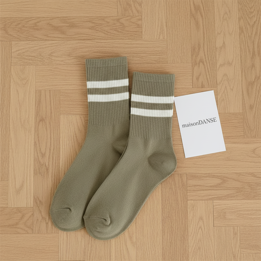 Chaussettes kaki - carte maisonDANSE