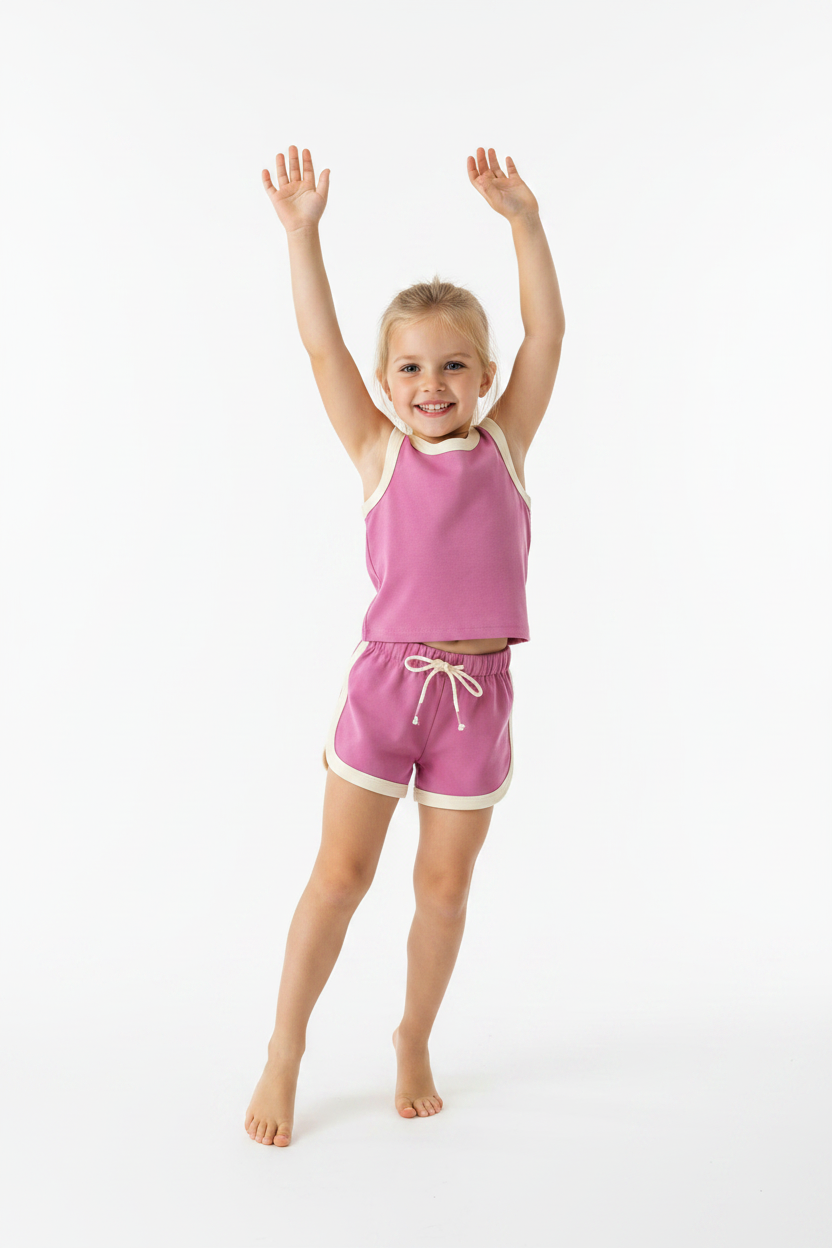 Kids Rose Framboise