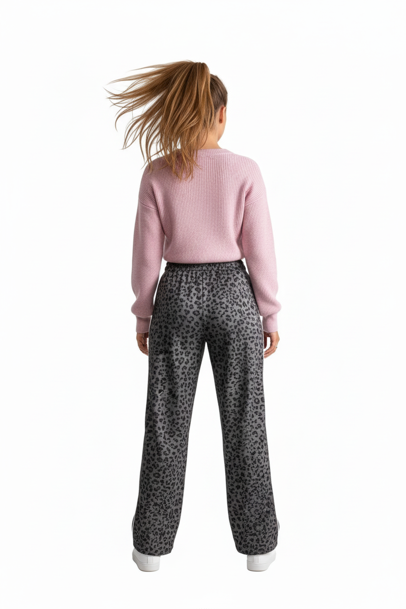 LEO JOGGING Gris – Pose de dos