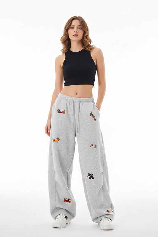 Mannequin en jogging gris streetwear