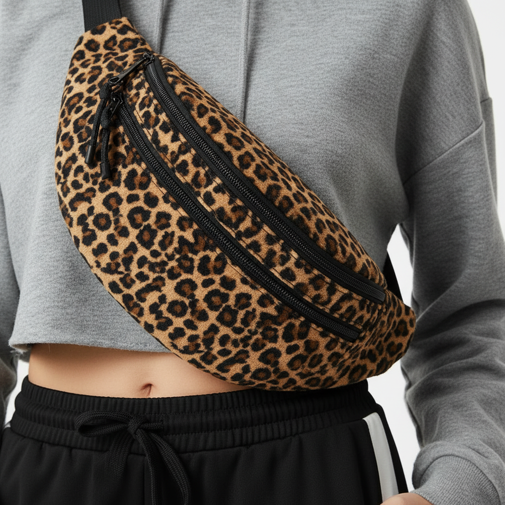 Sac Banane LEO Marron – Zoom