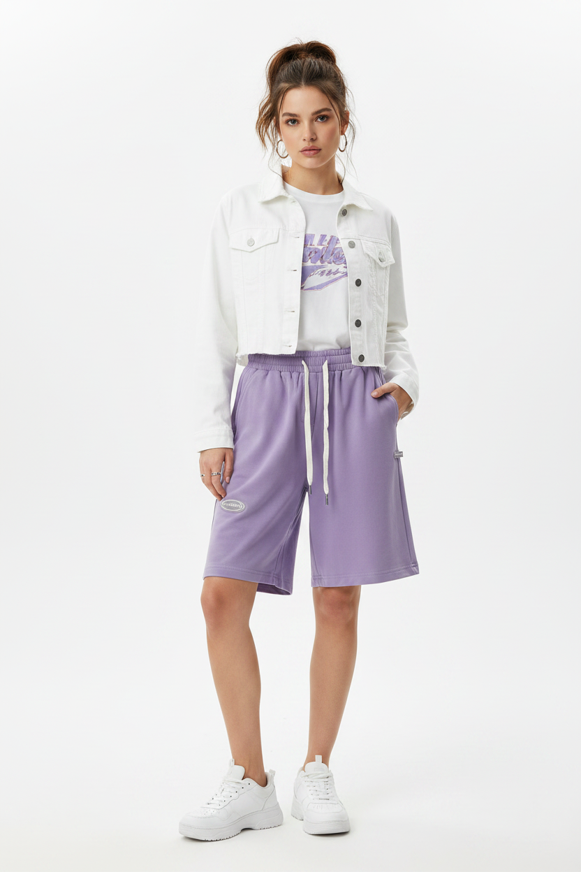 Short lavande mannequin