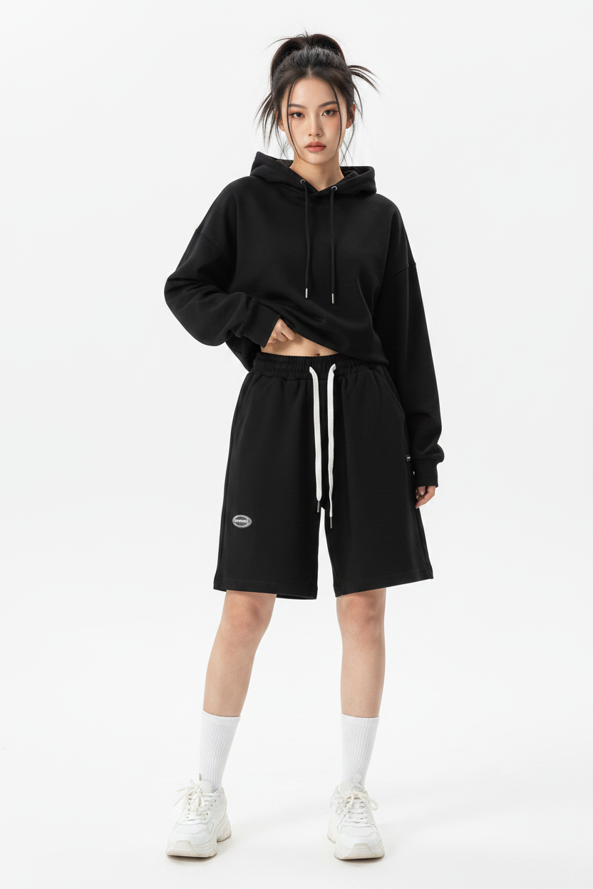 Short noir mannequin