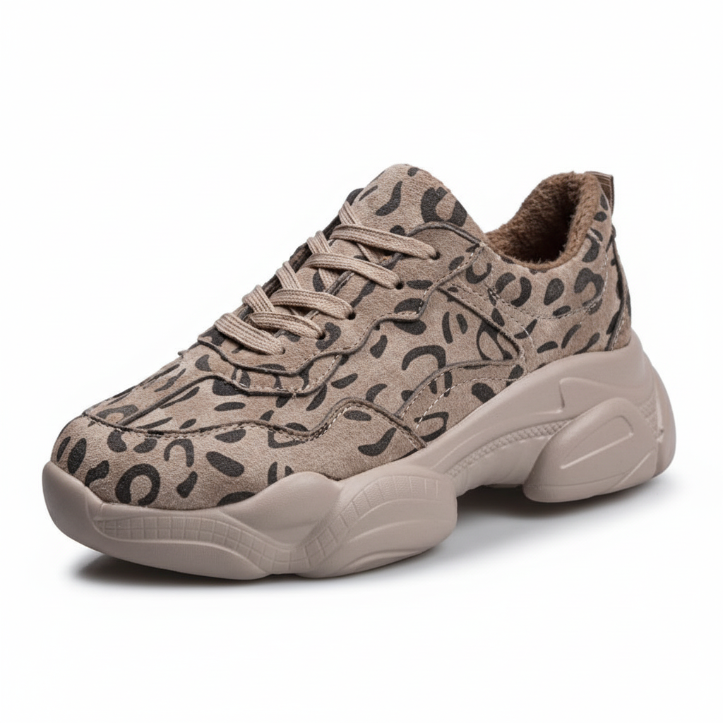 WILD SHOES Marron – Gros plan