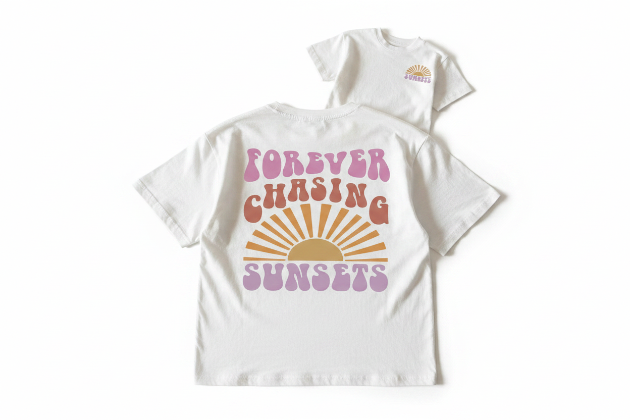 Zoom T-shirt Sunset